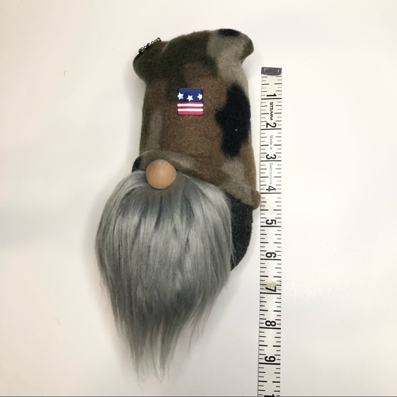 Handmade adorable US military gnome - Picture 6 of 6